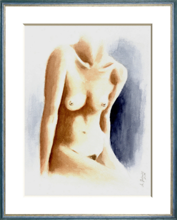 Weiblicher Torso Aktmalerei